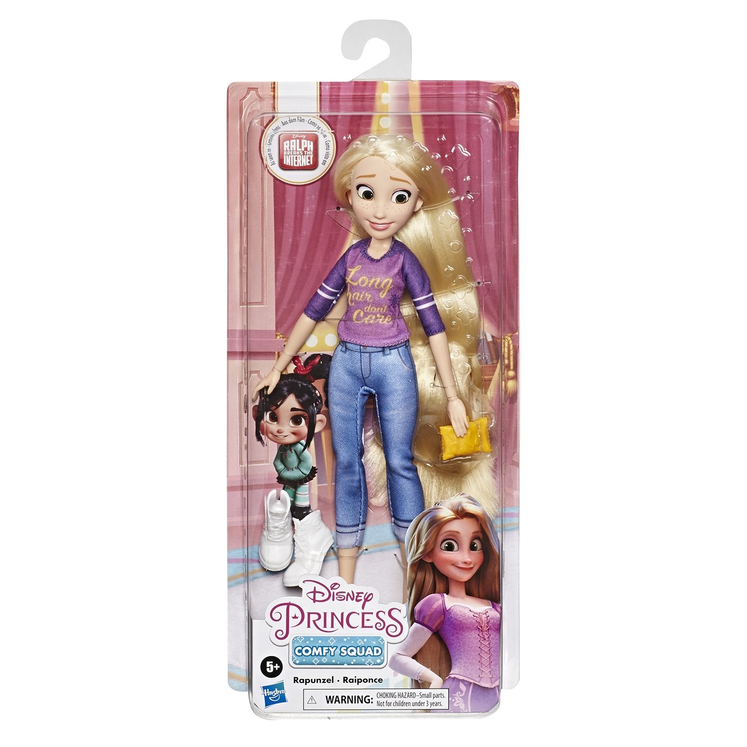 SALE* Hasbro. Disney Princess 8402ES0 Кукла Принцесса Дисней Комфи Рапунцель  | игрушки по оптовой цене в Ярославле